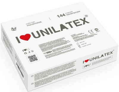 Ультратонкие презервативы Unilatex Ultra Thin - 144 шт. - фото, цены