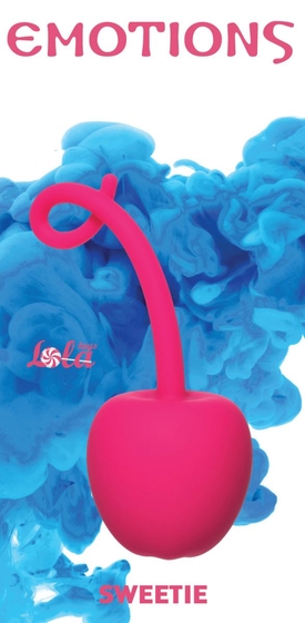 Розовый стимулятор-вишенка со смещенным центром тяжести Emotions Sweetie - фото, цены