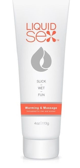 Согревающий лубрикант Liquid Sex Warming Massage - 118 мл. - фото, цены