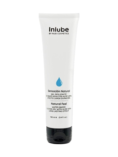 Интимный лубрикант с алоэ вера Inlube Natural Feel - 100 мл. - фото, цены