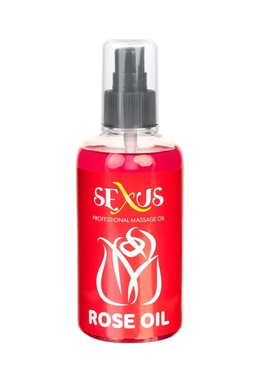 Массажное масло с ароматом розы Rose Oil - 200 мл. - фото, цены