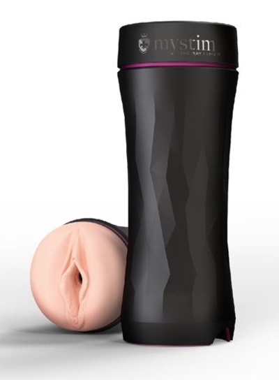 Мастурбатор-вагина в тубе Opus E Vaginal Version с возможностью подключения электростимуляции - фото, цены