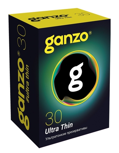 Супертонкие презервативы Ganzo Ultra thin - 30 шт. - фото, цены