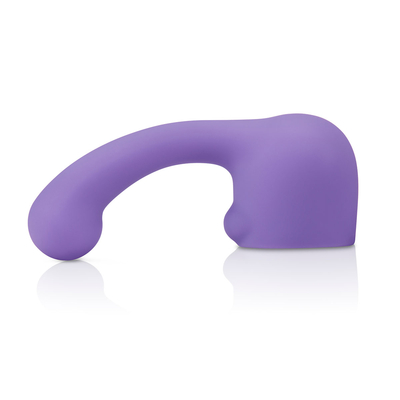 Фиолетовая утяжеленная насадка Curve для массажера Le Wand - фото, цены