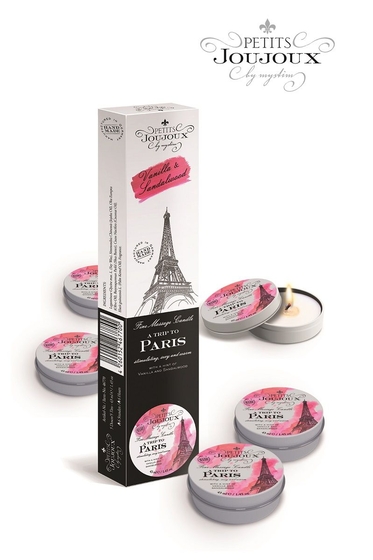 Набор из 5 свечей Petits Joujoux Paris с ароматом ванили и сандала - фото, цены