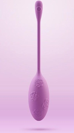 Фиолетовое виброяйцо Do с пультом ду - фото, цены