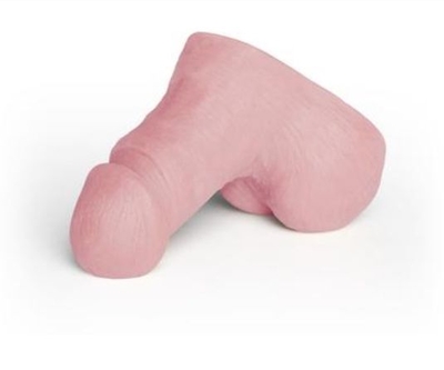Мягкий имитатор пениса Pink Limpy экстра малого размера - 9 см. - фото, цены