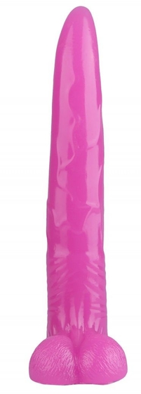 Розовый фаллоимитатор северного оленя - 25 см. - фото, цены