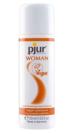 Лубрикант pjur Woman Vegan на водной основе - 30 мл. - фото, цены