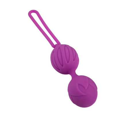 Фиолетовые вагинальные шарики Geisha Lastic Ball S - фото, цены