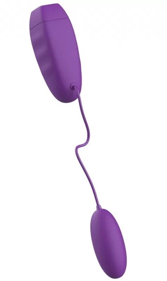 Фиолетовое виброяйцо Bnaughty Classic - фото, цены