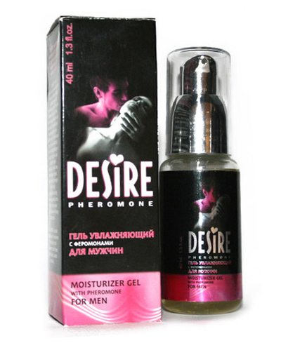 Увлажняющий гель с феромонами для мужчин Desire - 40 мл. - фото, цены