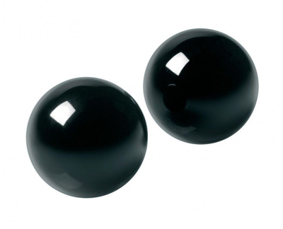 Темно-зеленые вагинальные шарики Jaded Glass Ben Wa Balls - фото, цены