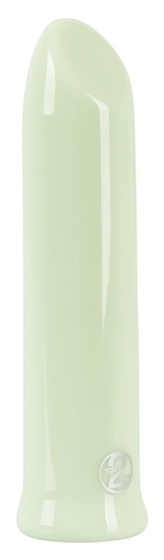 Зеленая вибропуля Shaker Vibe - 10,2 см. - фото, цены