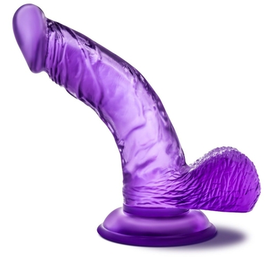 Фиолетовый фаллоимитатор Sweet n Hard 8 - 16,5 см. - фото, цены