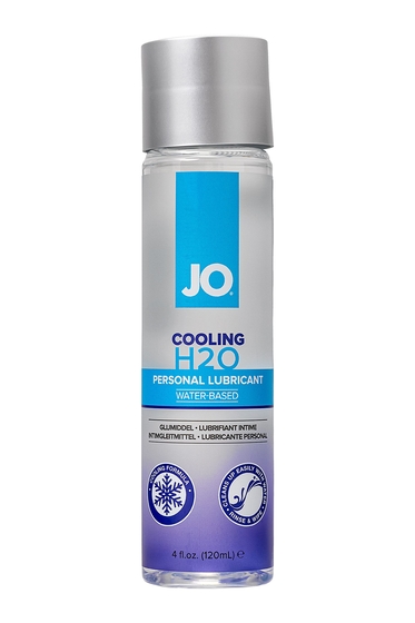 Охлаждающий лубрикант на водной основе Jo Personal Lubricant H2o Cooling - 120 мл. - фото, цены