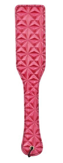 Розовый пэддл с геометрическим рисунком - 32 см. - фото, цены