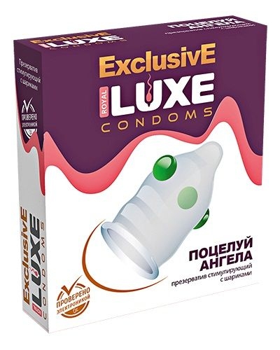 Презерватив Luxe Exclusive «Поцелуй ангела» - 1 шт. - фото, цены