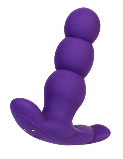 Фиолетовый анальный вибратор Nalone Pearl - 12,5 см. - фото, цены