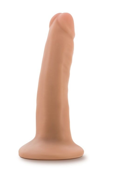 Телесный фаллоимитатор на присоске 5.5 Inch Cock With Suction Cup - 14 см. - фото, цены