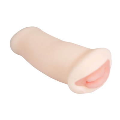 Вибрирующий мастурбатор-вагина с нежными губками Lily - 18 см. - фото, цены