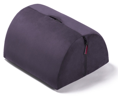 Фиолетовая секс-подушка с отверстием для игрушек Liberator BonBon Toy Mount - фото, цены