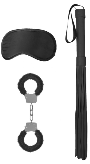 Черный набор для бондажа Introductory Bondage Kit №1 - фото, цены