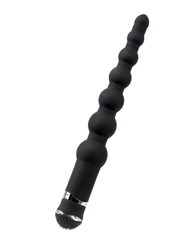 Черный анальный вибростимулятор Toyfa - 35 см. - фото, цены