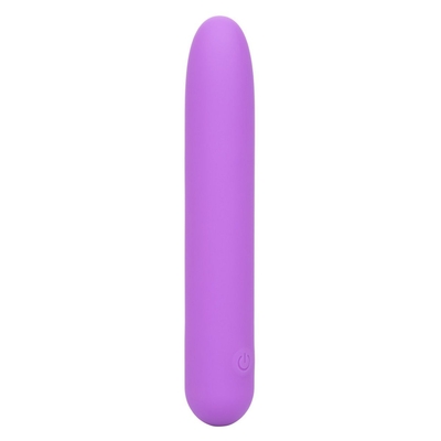 Фиолетовый мини-вибратор Bliss Liquid Silicone Mini Vibe - 10,75 см. - фото, цены