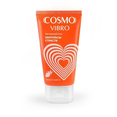 Возбуждающий интимный гель Cosmo Vibro с ароматом манго - 50 гр. - фото, цены