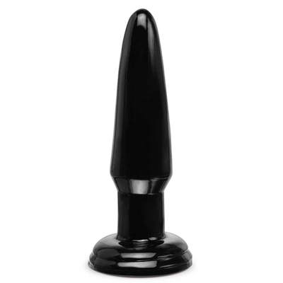 Черная малая анальная пробка Beginners Butt Plug - 10 см. - фото, цены