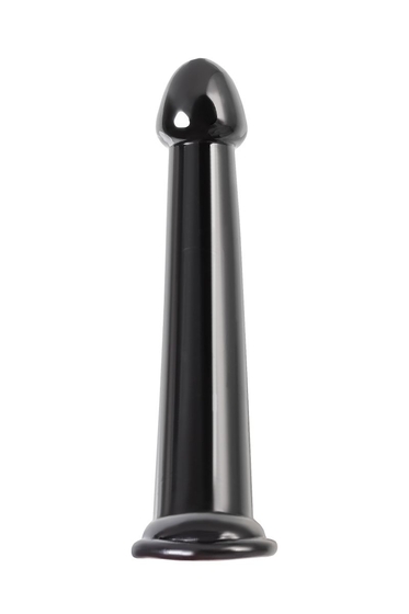 Черный нереалистичный фаллоимитатор Jelly Dildo L - 20 см. - фото, цены