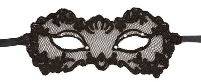 Черная ажурная маска Lingerie Mask - фото, цены