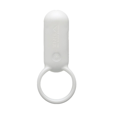 Белое эрекционное кольцо Svr Pearl White - фото, цены