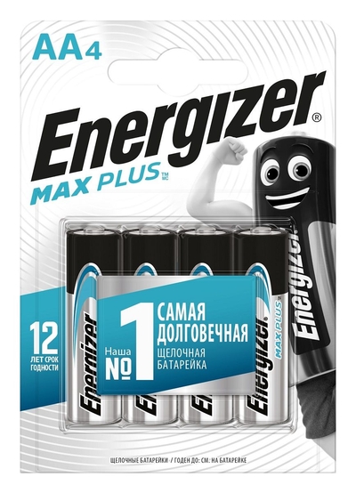 Батарейки Energizer Max Plus Lr6/e91 Aa 1.5v - 4 шт. - фото, цены