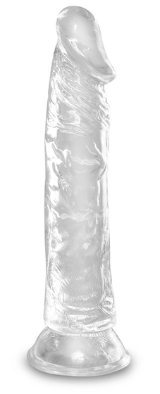 Прозрачный фаллоимитатор 8 Inch Dildo - 21,8 см. - фото, цены