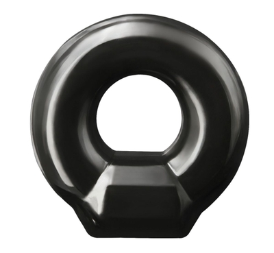 Черное эрекционное кольцо Drop Ring - фото, цены