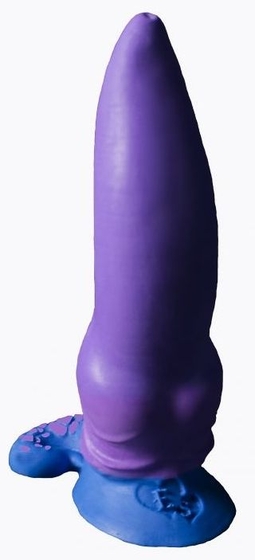 Фиолетовый фаллоимитатор Зорг small - 21 см. - фото, цены