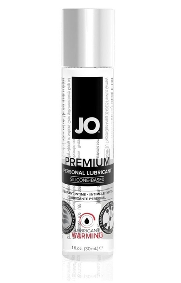 Разогревающий лубрикант на силиконовой основе Jo Personal Premium Lubricant Warming - 30 мл. - фото, цены