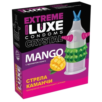 Стимулирующий презерватив Стрела команчи с ароматом ванили - 1 шт. - фото, цены