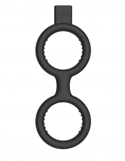 Кольцо с электростимуляцией E-Stimulation Cock Ring with Ballstrap - фото, цены