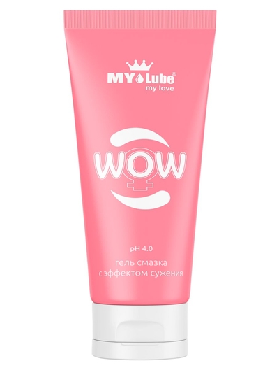 Интимная сужающая гель-смазка на водной основе MyLube Wow - 50 мл. - фото, цены