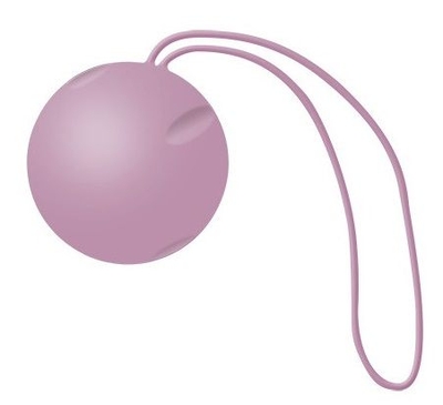 Нежно-розовый вагинальный шарик Joyballs Trend Single - фото, цены