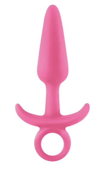 Розовая анальная пробка Firefly Prince Medium - 12,7 см. - фото, цены