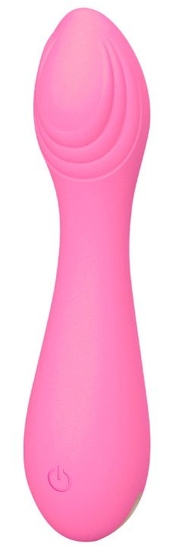 Розовый мини-вибратор Mephona - 11,7 см. - фото, цены