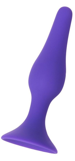 Фиолетовая анальная пробка - 11,3 см. - фото, цены