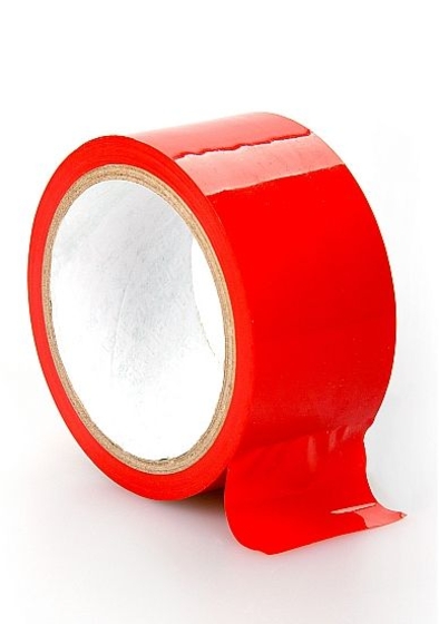 Красная лента для связывания Bondage Tape Red - фото, цены