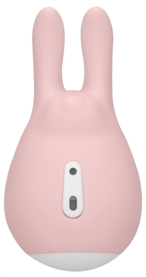 Розовый клиторальный стимулятор Love Bunny - 9,4 см. - фото, цены