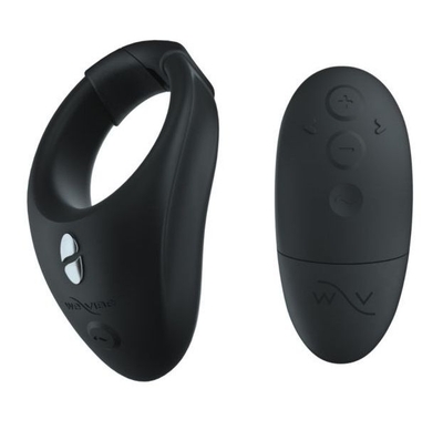 Черное эрекционное кольцо для ношения We-Vibe Bond - фото, цены