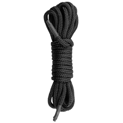 Черная веревка для бондажа Easytoys Bondage Rope - 5 м. - фото, цены